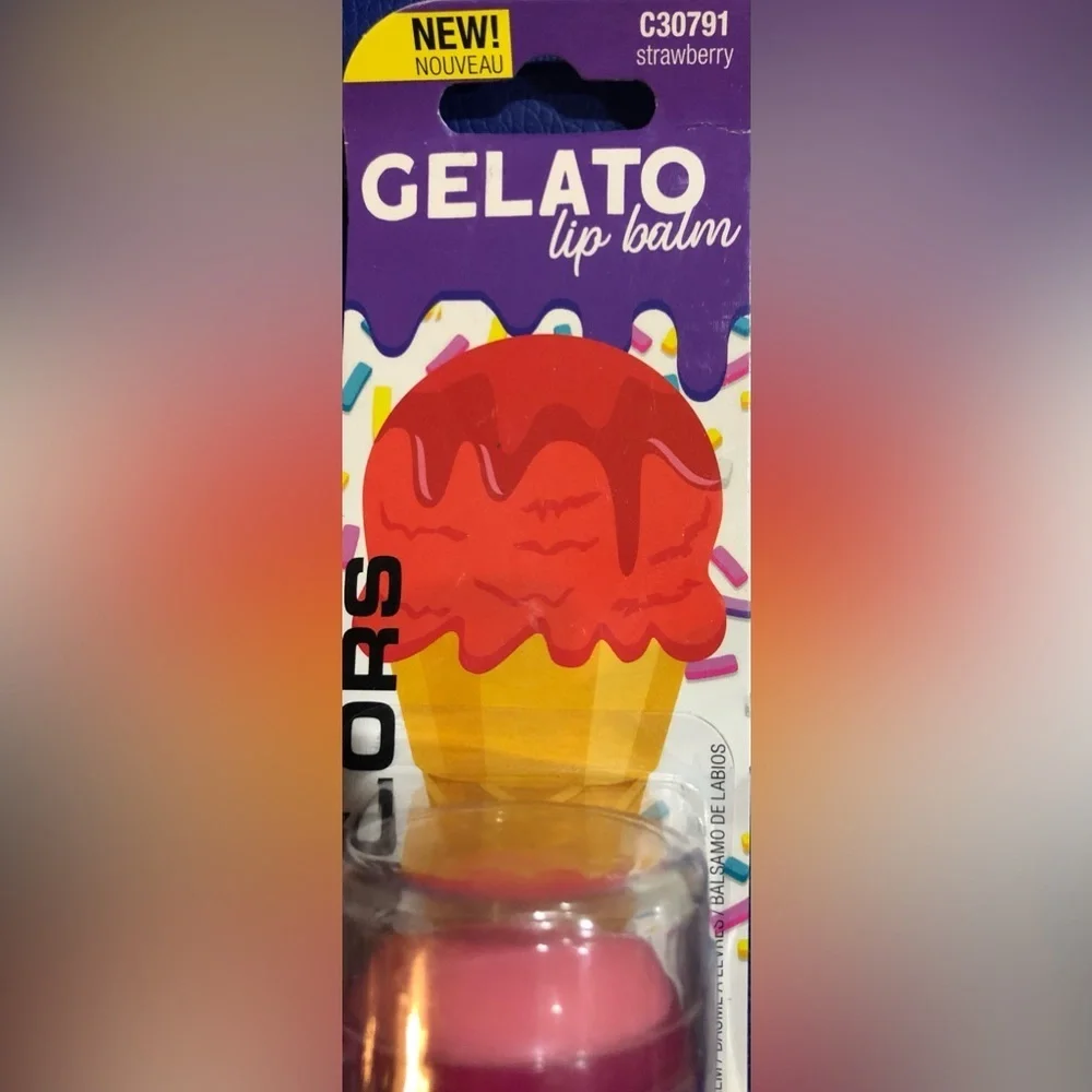 2pack gelato flavored lip gloss in chocolate strawberry mint orange &‎ vanilla